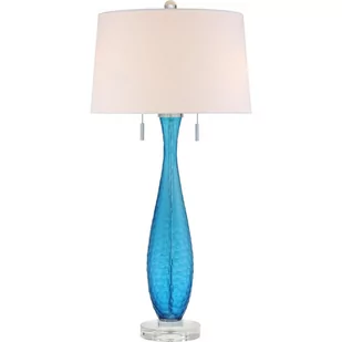 Quoizel Ocean Blue QZS-Q2314T lampka stołowa 2x60W/E27 QZS-Q2314T - Lampy stojące - miniaturka - grafika 1