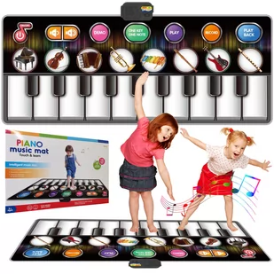 Interaktywna Mata Muzyczna Do Tańczenia Instrumenty Muzyczne U612 - Instrumenty muzyczne dla dzieci - miniaturka - grafika 1