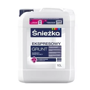 Grunt ekspresowy Śnieżka 10l - Grunty do ścian - miniaturka - grafika 1