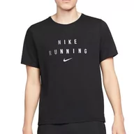 Koszulki i topy damskie - Nike Koszulka Marka Model Koszulka Sport Noir Homme Miler Top - miniaturka - grafika 1