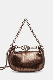 Aldo torebka PYTHON kolor brązowy 13863844 - Torebki damskie - miniaturka - grafika 1