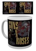 Kubki - Unbekannt Guns N 'Roses kubek do kawy Attack Biały MG2617 - miniaturka - grafika 1