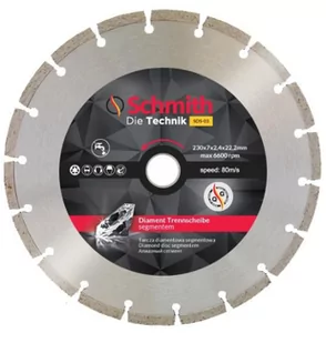 Schmith Tarcza Diamentowa Segmentowa 125mm 19961 - Tarcze do pił - miniaturka - grafika 1