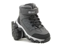 Buty dla chłopców - Trekkingi dziecięce, buty zimowe News 22DZ23-5245, szare - NEWS - miniaturka - grafika 1