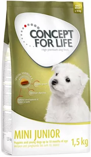 Concept for Life Mini Junior - 4 x 1,5 kg - Sucha karma dla psów - miniaturka - grafika 1