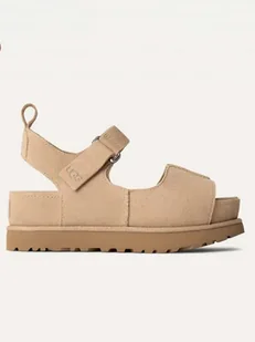 UGG Sandały "Goldenstar HI" w kolorze beżowym - Sandały damskie - miniaturka - grafika 1