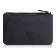 Etui na klucze - Czarne Skórzane Etui Na Klucze Paolo Peruzzi T-51-Bl - miniaturka - grafika 1