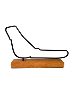 Model toru Monza F1 na drewnianej podstawce Formuła 1 - Dekoracje domu - miniaturka - grafika 1