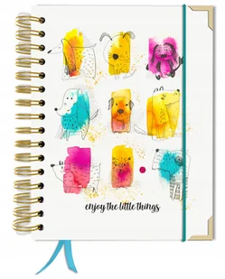 Bujo Bullet journal 180 stron notatnik A5+ kropki pamiętnik - Notesy i bloczki - miniaturka - grafika 1