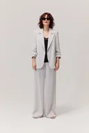 Marynarki i żakiety damskie - Żakiet z lyocellu Bono szary - miniaturka - grafika 1