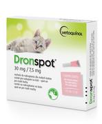 Dronspot  kot  30mg/7,5mg 2 pipety 0,5-2,5  kg