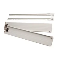 Meble modułowe i akcesoria - SZUFLADA NISKA METALBOX BIAŁY AMIX MB/86 H-86 mm L-400 mm - miniaturka - grafika 1