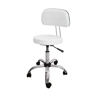 TF IV LUX Taboret fryzjerski Rodzaj obicia: Skaj Exclusive, Rodzaj podstawy: 4N - Krzesła i taborety kosmetyczne - miniaturka - grafika 1