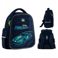 Plecaki szkolne i tornistry - Plecak Szkolny Tornister Dla Chłopca Klasa 1-3 Niebieski Z Autem GoPack - miniaturka - grafika 1