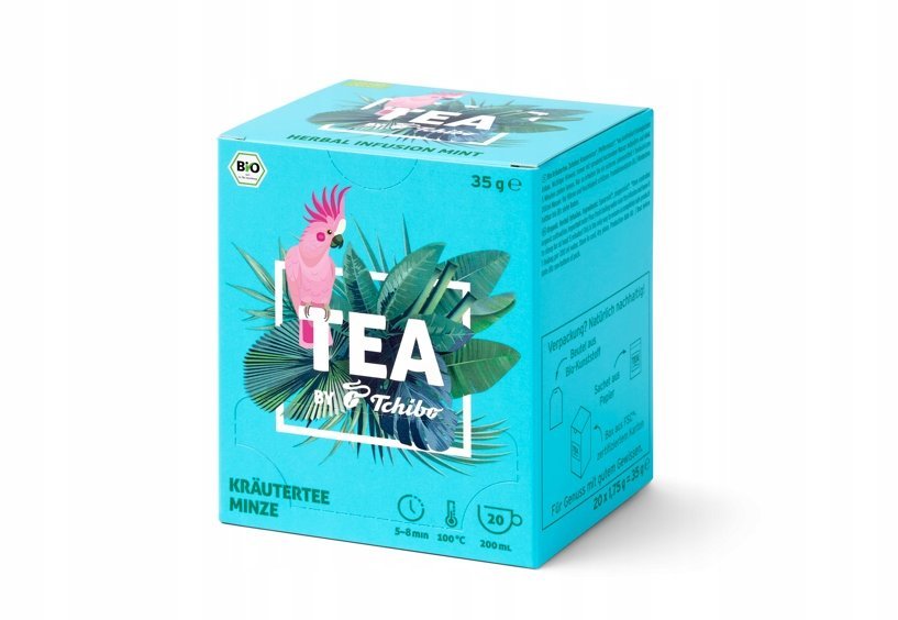 TEA by Tchibo ekologiczna herbata ziołowa: mięta
