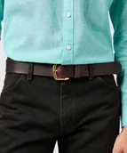 Paski - Pasek Wrangler WEST BELT 112365274 Brown 100 - miniaturka - grafika 1