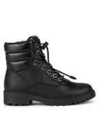 Buty dla dziewczynek - Geox Trapery J Casey Girl B Abx J367ZB 0BCLV C9999 D Czarny - miniaturka - grafika 1