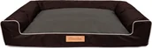 Legowiska dla psów - Dogeste Legowisko dla psa brązowe XXL - miniaturka - grafika 1