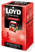 Herbata - Loyd Tea Strawberry 20 torebek - miniaturka - grafika 1