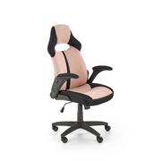 Fotele i krzesła biurowe - Fotel Obrotowy Młodzieżowy Bloom Różowy / Czarny Halmar - miniaturka - grafika 1