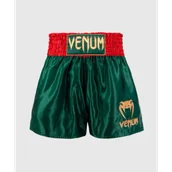 Spodnie sportowe męskie - Venum Spodenki Muay Thai Classic Shorts Deep Forest Green - miniaturka - grafika 1