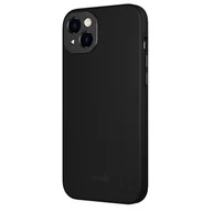 Etui i futerały do telefonów - Moshi Etui Napa Slim MagSafe do iPhone 14 Plus czarne - miniaturka - grafika 1