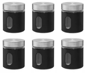 Pojemnik Alcano Na Sypkie Żywność Kawę 6 X 320 Ml Przyprawy Do Kuchni - Pojemniki kuchenne - miniaturka - grafika 1