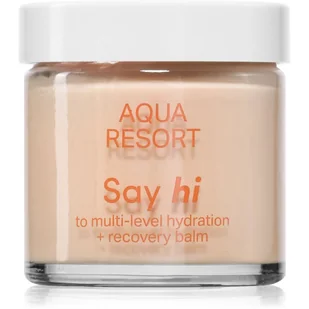 Say hi Say hi AQUA RESORT bogaty krem nawilżenie + odbudowa 50 ml - Kremy do twarzy - miniaturka - grafika 1