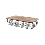 Kosze na owoce - Excellent Houseware EH Koszyk na owoce warzywa kosz patera miska LOFT 730165 - miniaturka - grafika 1