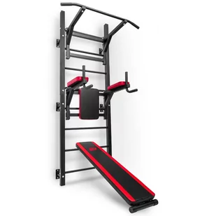 Hop-Sport Poręcze treningowe z drabinką HS-1008K - Poręcze i drążki do podciągania - miniaturka - grafika 1