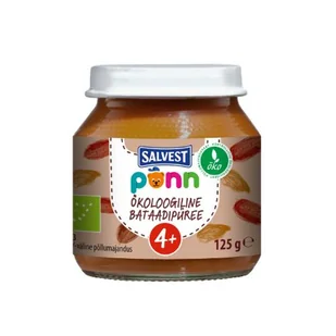 SALVEST PÕNN BIO Batatowe puree, 125 g - Dania dla dzieci - miniaturka - grafika 1