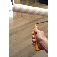 Pędzle i wałki - Wałek malarski podwójny żółty pasek 25 cm, rdzeń 40 mm, poliamid 7 mm Color Expert - miniaturka - grafika 1