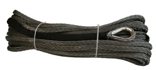Wyciągarka XTR 13500lbs [6130kg] SPEED z liną syntetyczną 12V (lina: 9,5mm szara dyneema 27m 9800kg +hak zdejmowany) 81880008 - Wciągarki - miniaturka - grafika 6