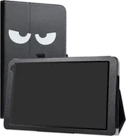 Etui do tabletów - ETUI DO TABLETA ALCATEL 1T10 2020 CZARNE Z KLAPKĄ 'DONT TOUCH ME' - miniaturka - grafika 1