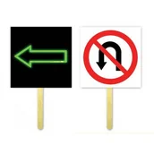 Foto gadżety - Foto rekwizyty Znaki - 2 szt. - miniaturka - grafika 1