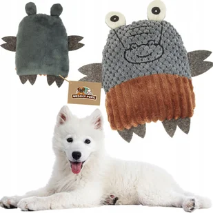 Zabawka dla psa ŻABA ZWIERZAK maskotka z piszczałką słodka przytulanka - Zabawki dla psów - miniaturka - grafika 1