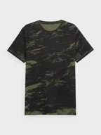 Koszulki sportowe męskie - Męski t-shirt z nadrukiem 4F 4FSS22TTSHM375 - miniaturka - grafika 1