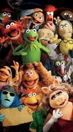 Naklejki na ścianę - Naklejki na ścianę Muppety Kermit The Frog 90x60 cm - miniaturka - grafika 1