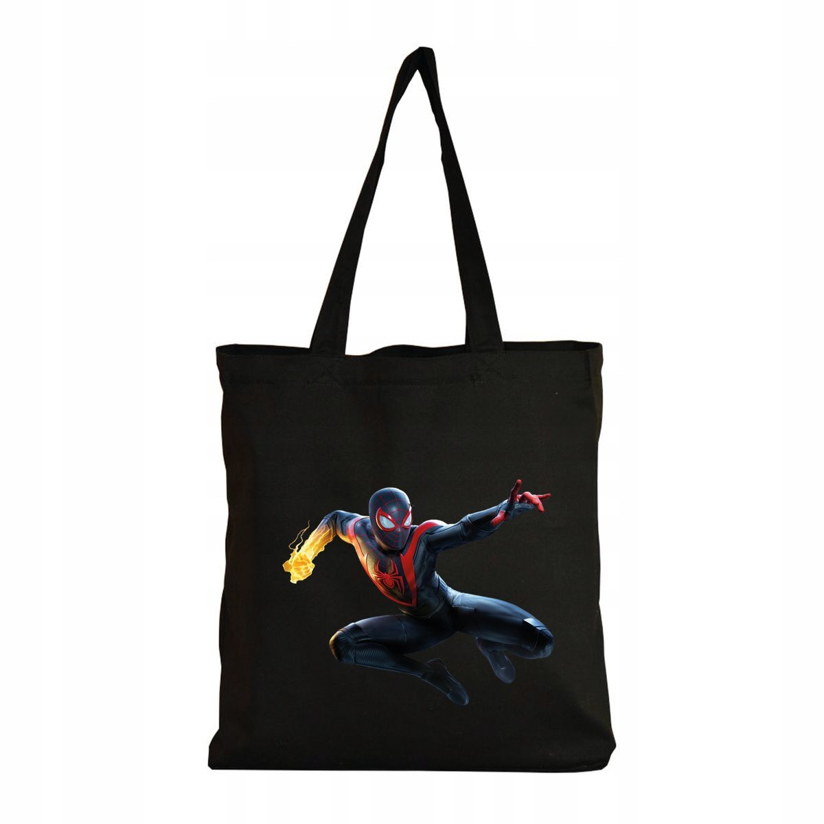 Eko Torba Bawełniana na ramię Zakupy Shopper Torebka Spiderman film 2023