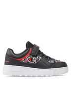 Buty dla chłopców - Champion Sneakersy Rebound Graphic S32416-CHA-KK001 Czarny - miniaturka - grafika 1