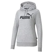 Bluzy damskie - Puma Essentials damska bluza z kapturem z logo 586791 - miniaturka - grafika 1