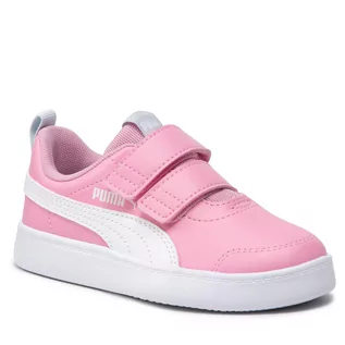 Buty dla dziewczynek - Puma Sneakersy Courtflex v2 V Ps 371543 23 Prism Pink White - grafika 1