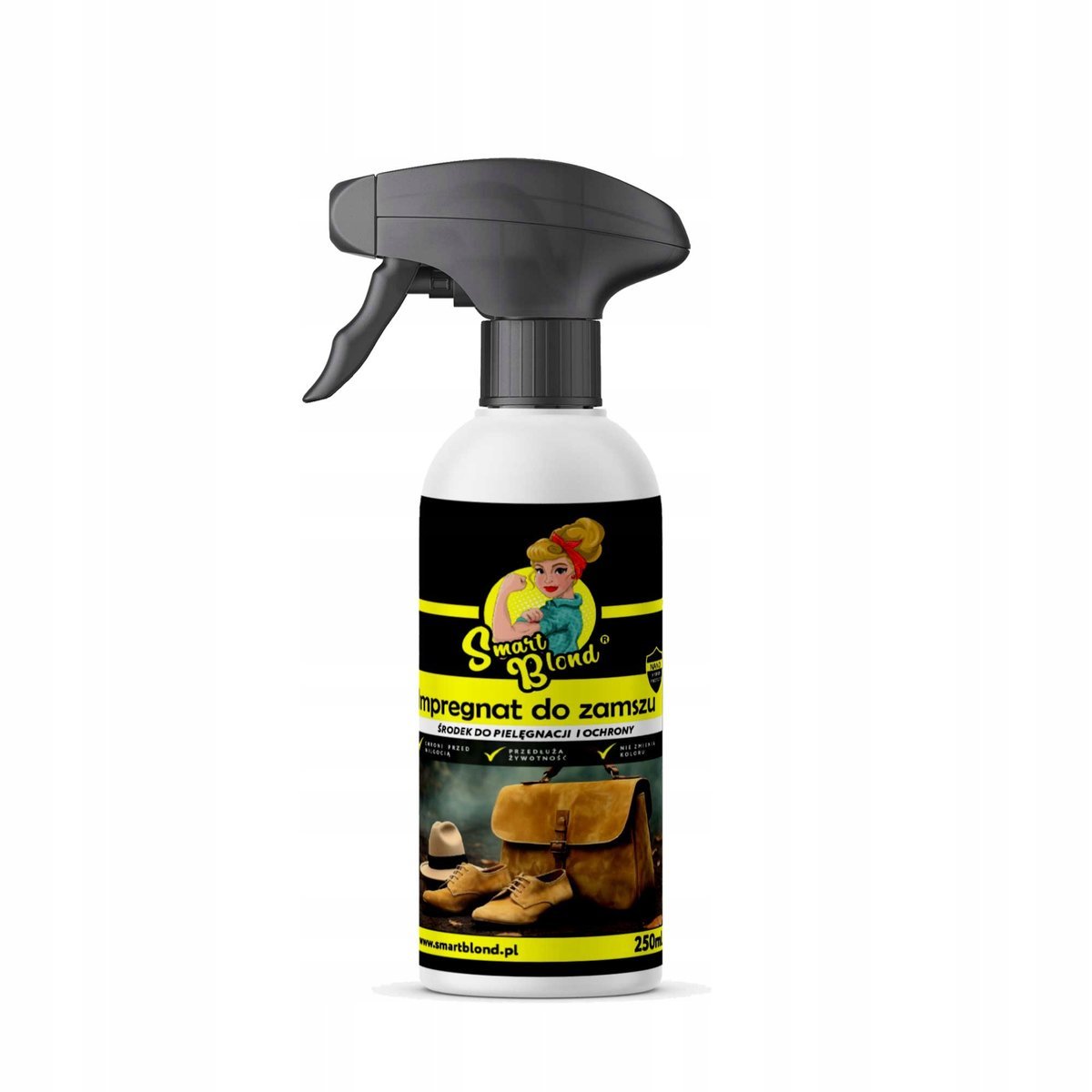 Impregnat do zamszu, nubuku ochrona przed wodą SmartBlond 250 ml