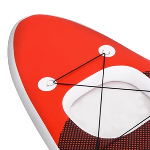 Nadmuchiwana deska SUP z akcesoriami, czerwona, 300x76x10 cm Lumarko! - Deski SUP i akcesoria - miniaturka - grafika 8
