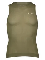 Bielizna sportowa męska - Falke Podkoszulek funkcyjny "Singlet" w kolorze khaki - miniaturka - grafika 1