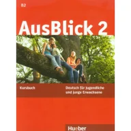 Podręczniki dla gimnazjum - AusBlick 2 Kursbuch - miniaturka - grafika 1