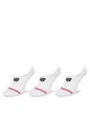 Skarpetki męskie - New Balance Zestaw 3 par stopek unisex Everyday Ultra Low LAS51313WT Biały - miniaturka - grafika 1
