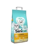 Żwirek dla kotów - SANICAT Clumping 10 l - żwirek bentonitowy bezzapachowy, 10 l - miniaturka - grafika 1
