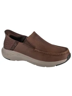 Skechers Półbuty Skechers Parson - Oswin Brązowy - Półbuty męskie - miniaturka - grafika 1