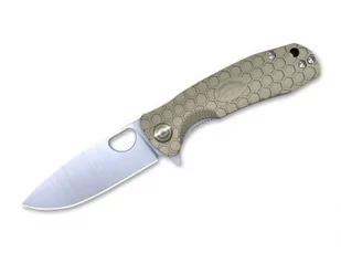 Honey badger Nóż składany Honey Badger Flipper D2 Medium Tan T - Noże - miniaturka - grafika 1